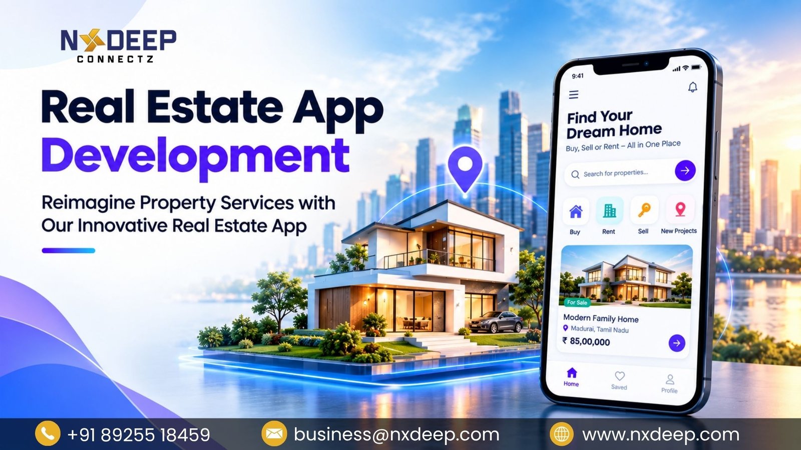 Build Your Digital Presence with Real Estate App Development Services
