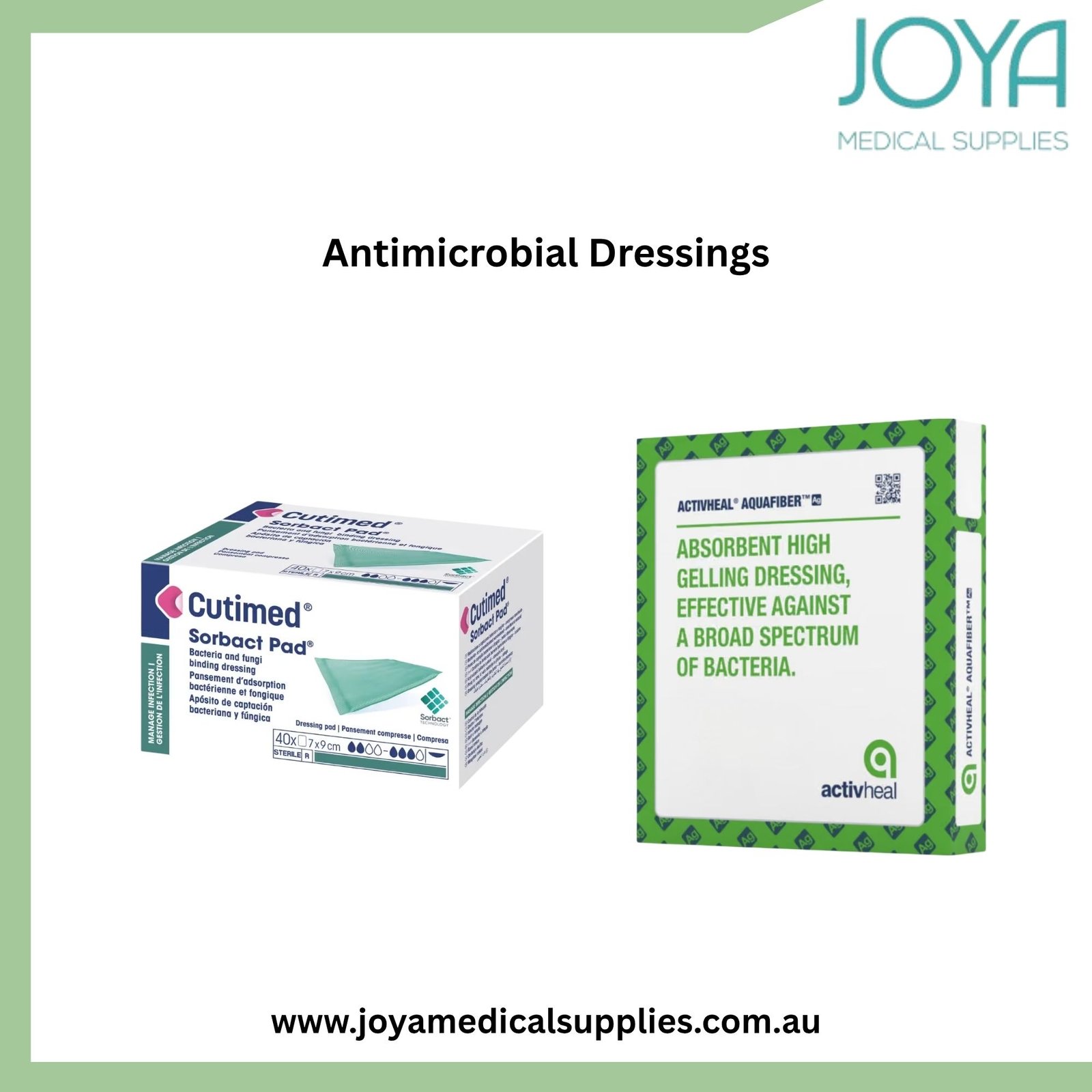 Buy Antimicrobial Dressings in Australia - Joya Medical Supplies