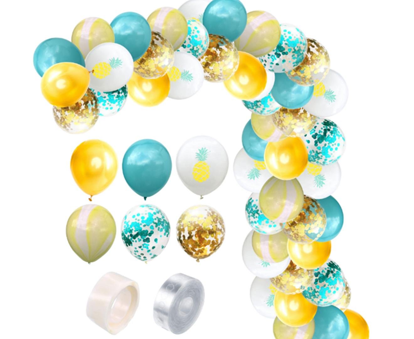 Hawaii Color Balloon Party Decoration for Sale in Australia