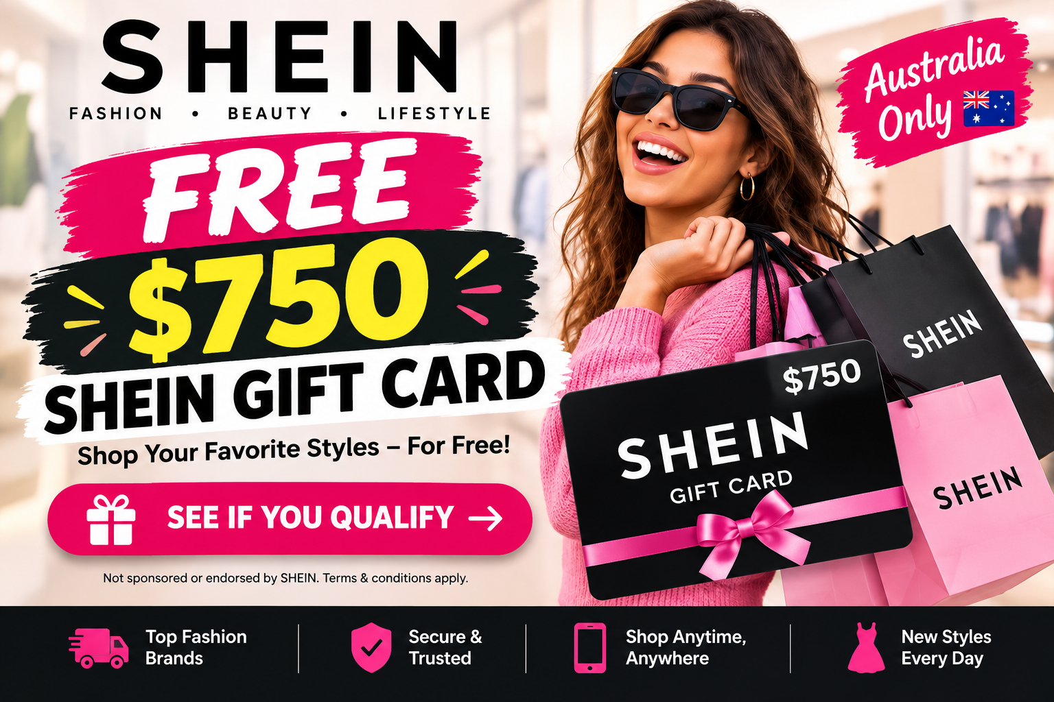 Could You Qualify for a $750 SHEIN Gift Card? 🎁