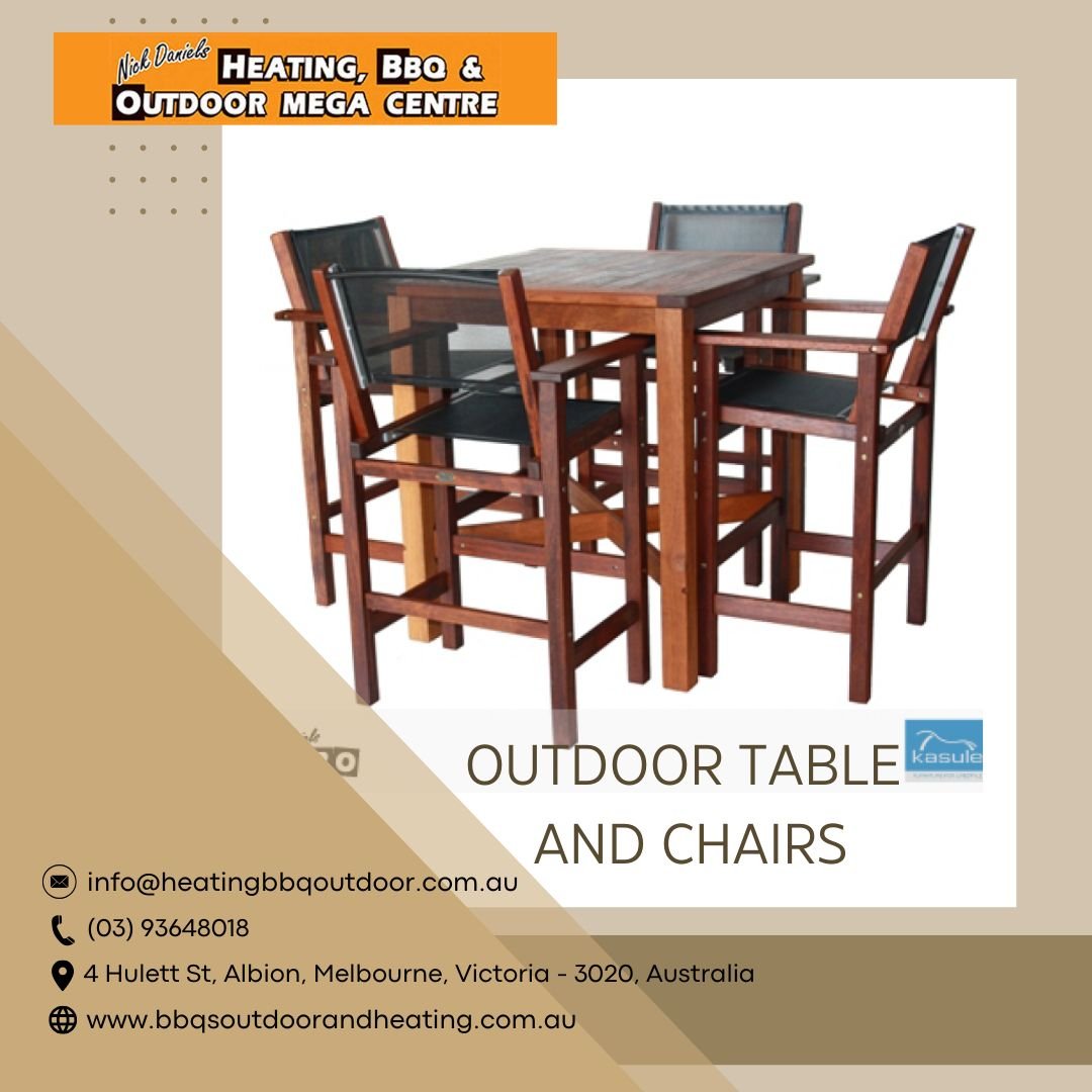 Buy Outdoor Table and Chairs Online or in Melbourne