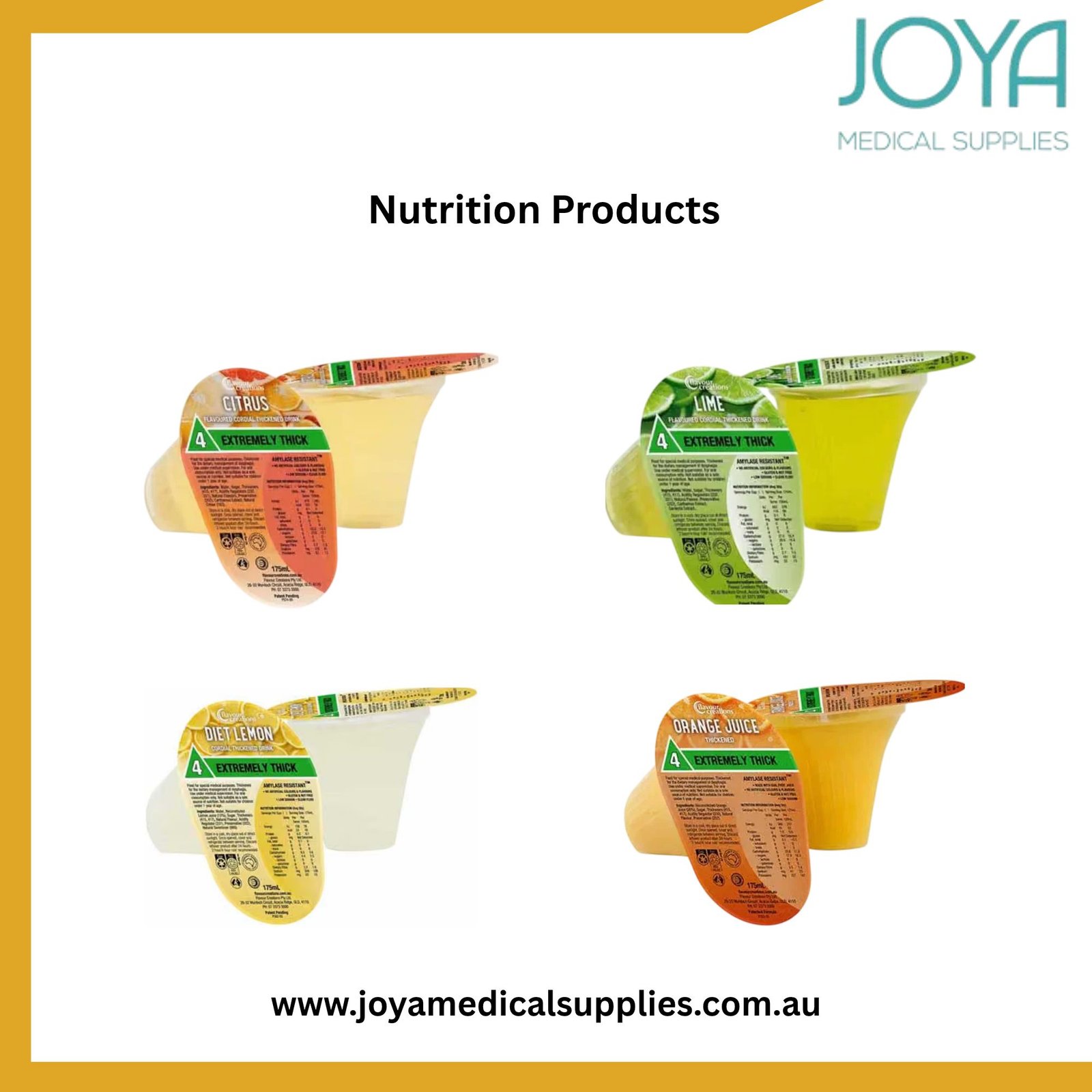 Buy Nutrition Products in Australia - Joya Medical Supplies