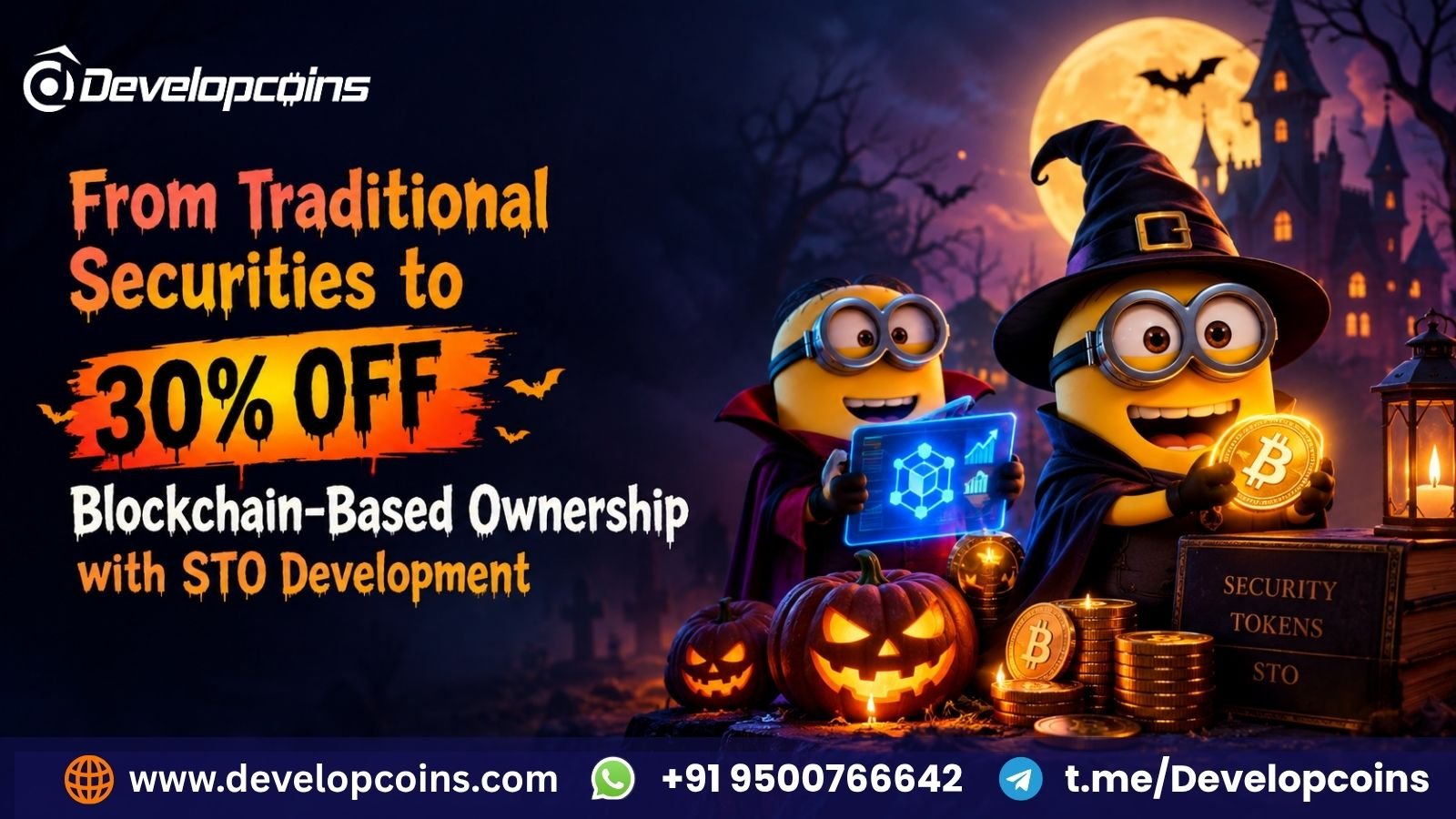 From Traditional Securities to 30% OFF Blockchain-Based Ownership with STO Development