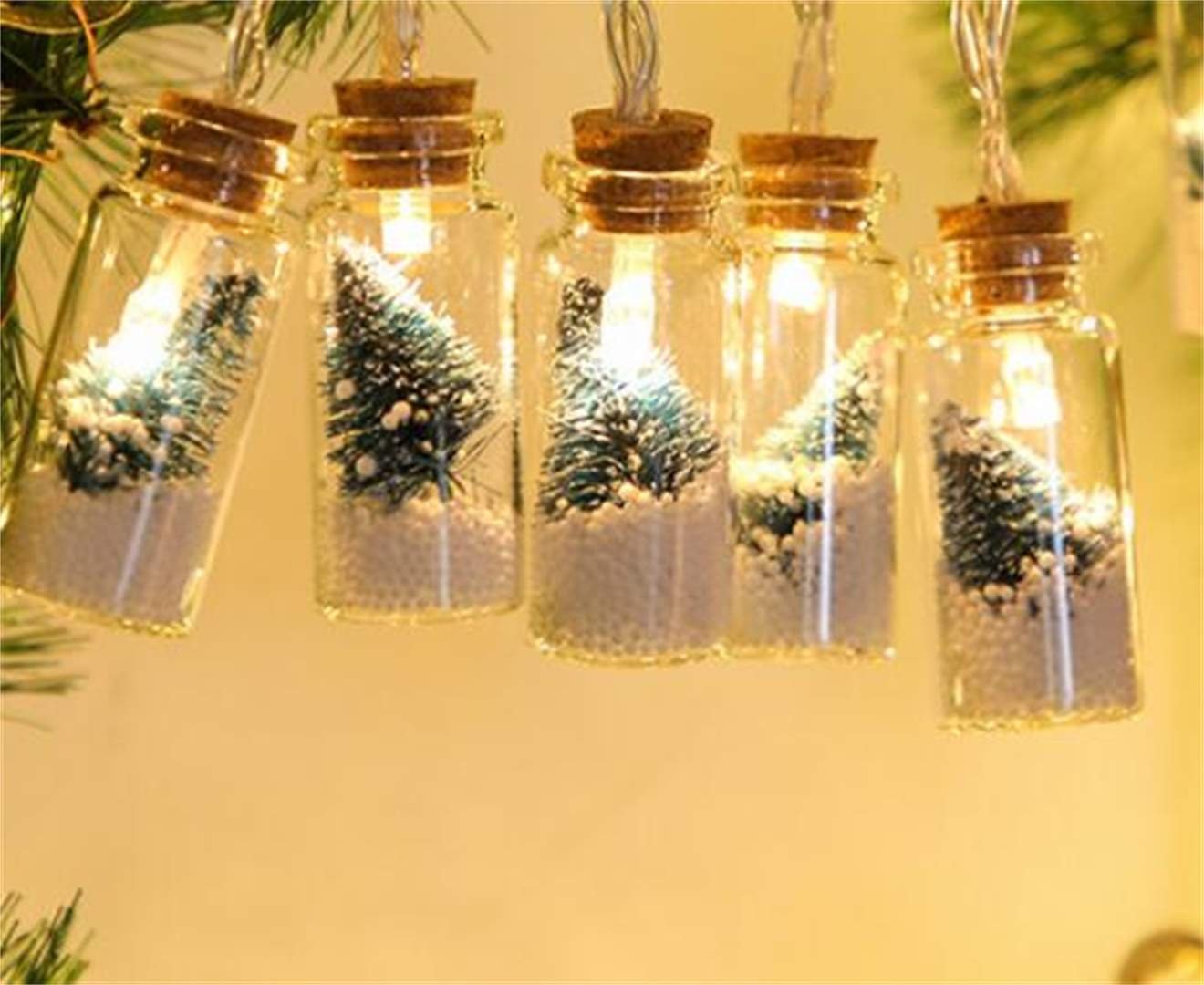 Merry Christmas Wishing Bottle Light for Sale in Australia