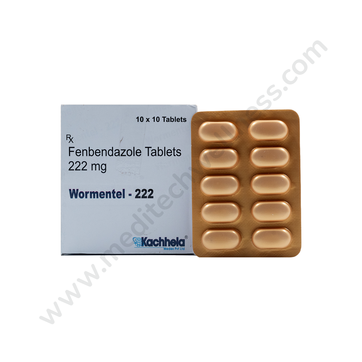 Fenbendazole 222mg Tablet – Wormentel 222mg