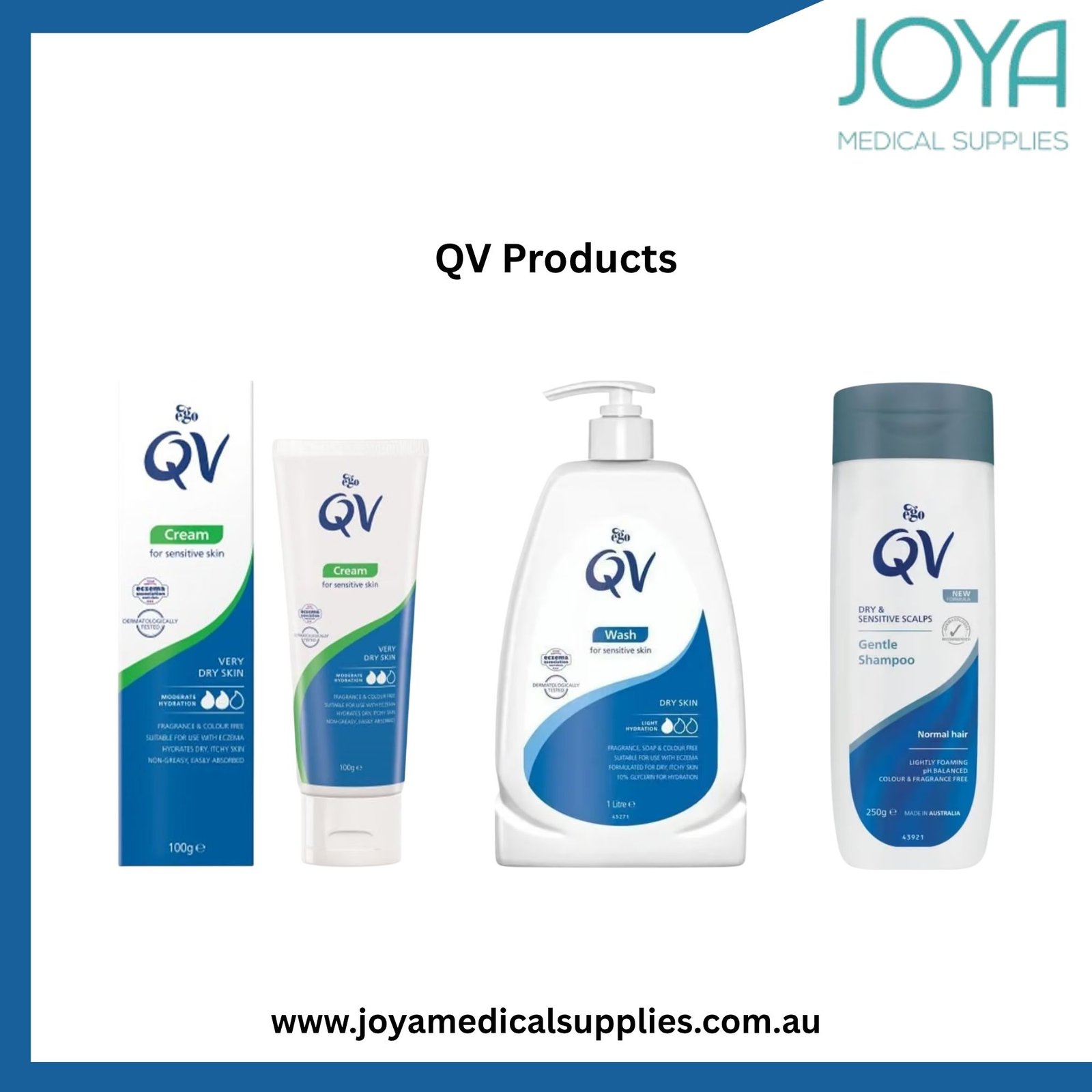 Buy QV Products in Australia - Joya Medical Supplies
