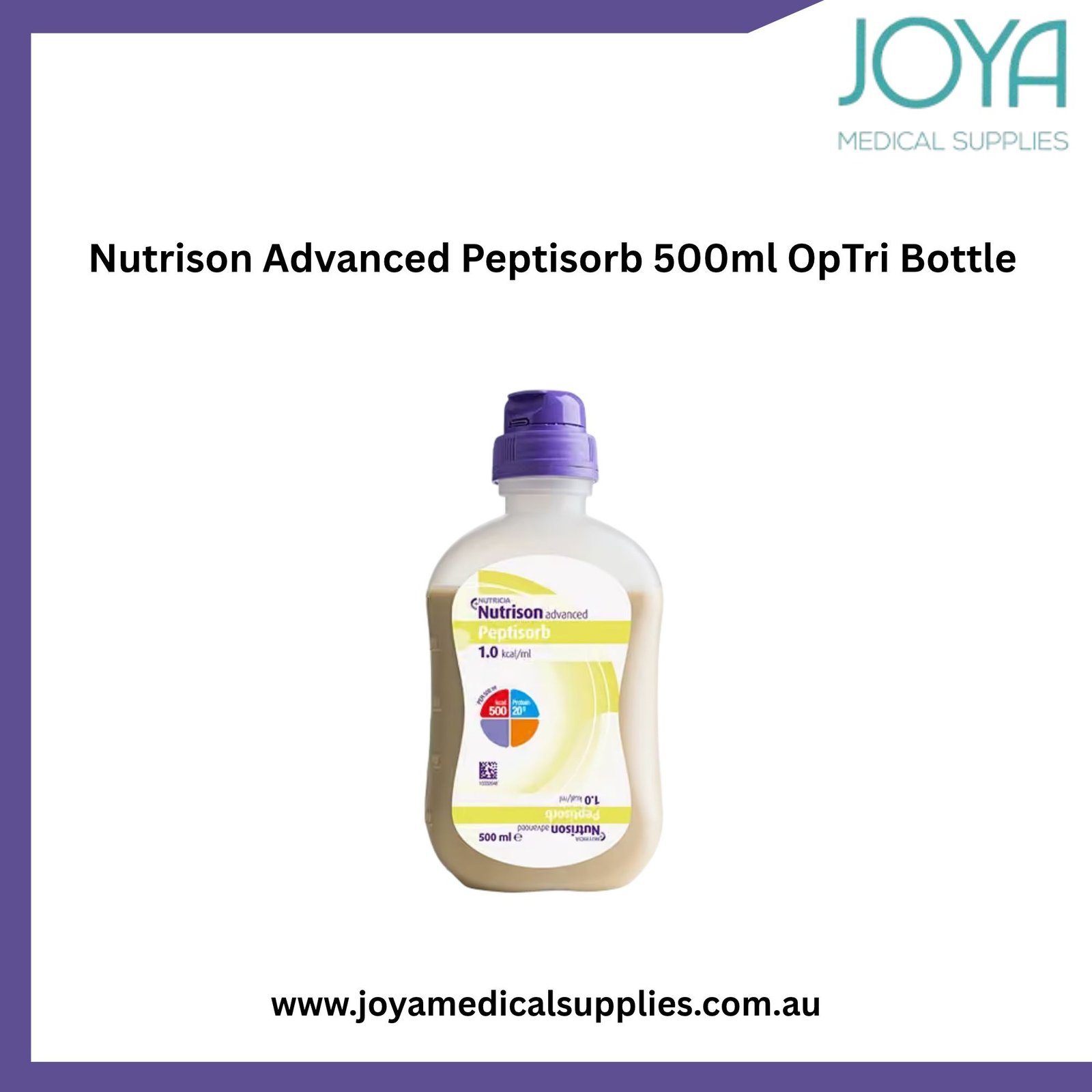 Buy Nutrison Advanced Peptisorb 500ml OpTri Bottle - Joya Medical Supplies