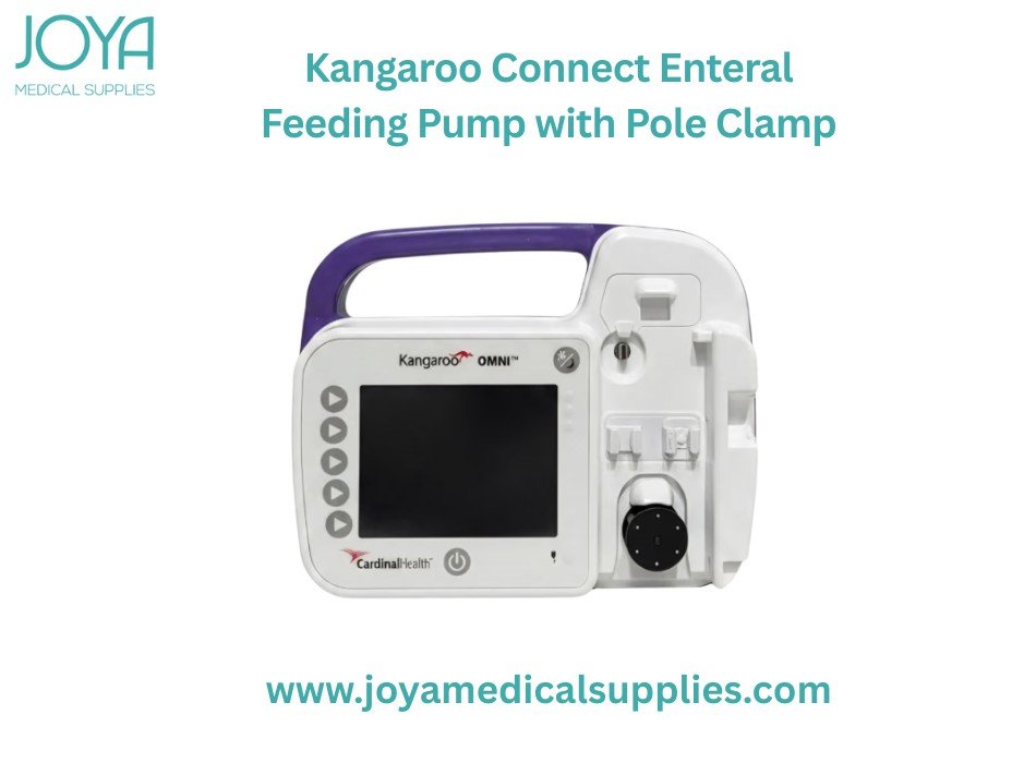 Kangaroo Connect Enteral Feeding Pump with Pole Clamp | Joya Medical Supplies
