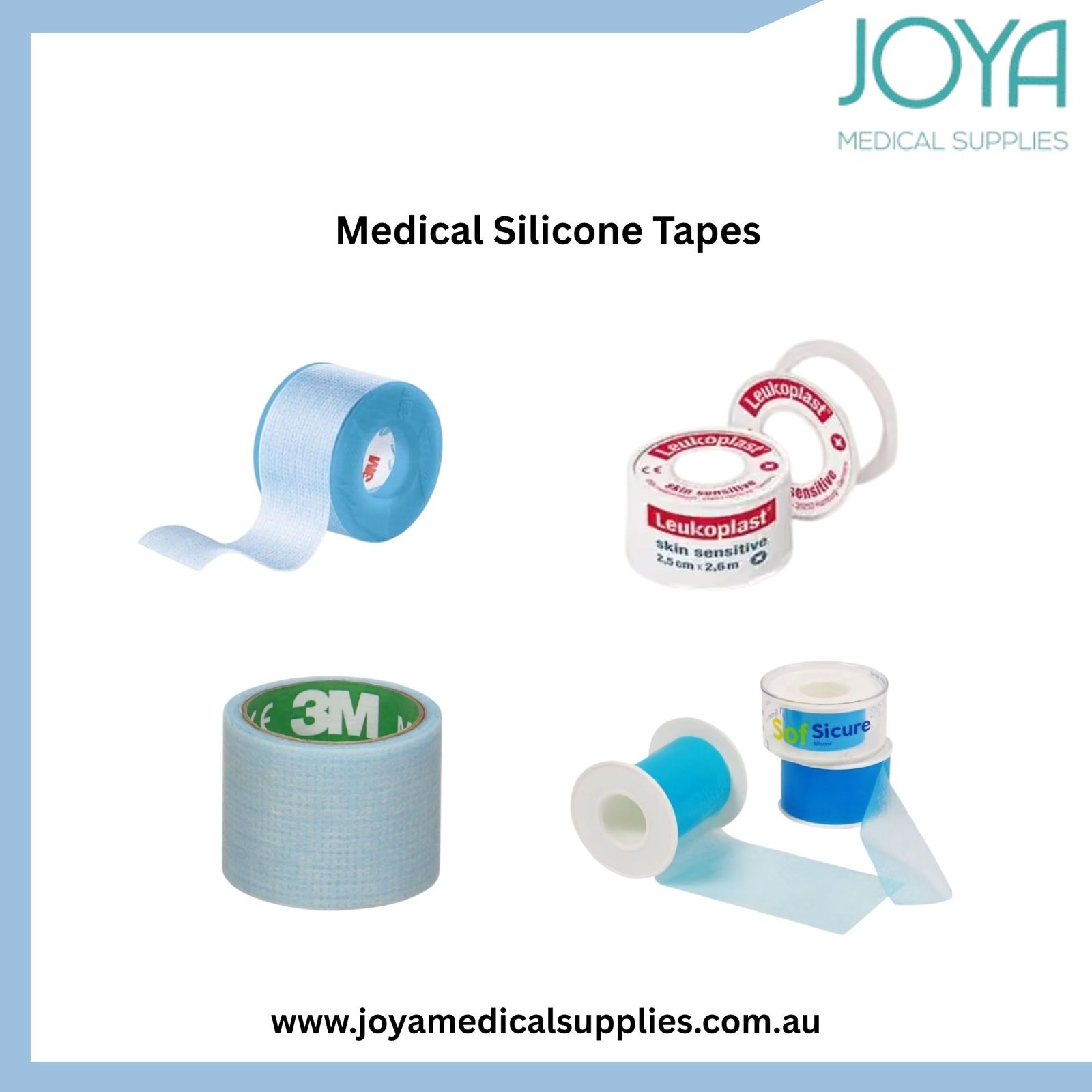 Buy Medical Silicone Tapes in Australia - Joya Medical Supplies