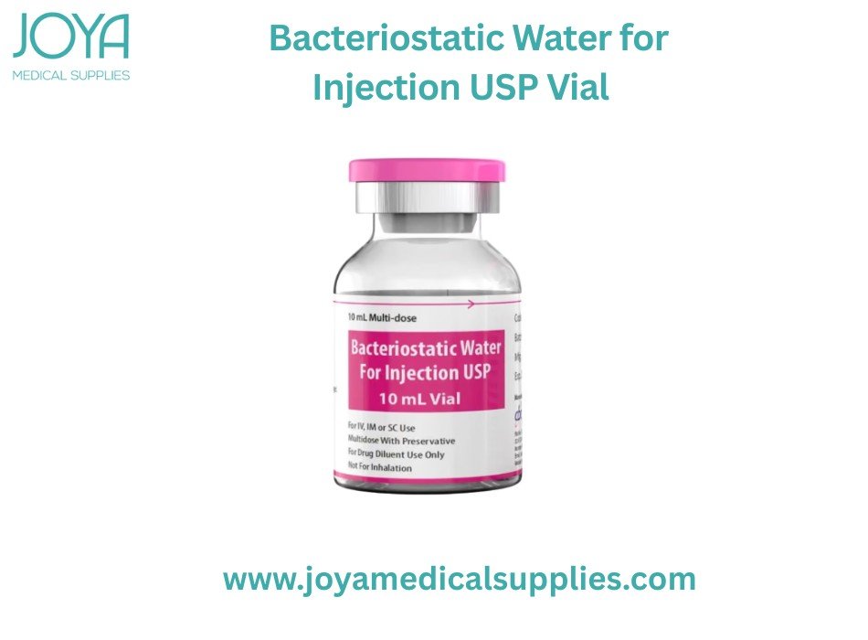 Buy Bacteriostatic Water for Injection USP Vial Online Australia - Joya Medical Supplies
