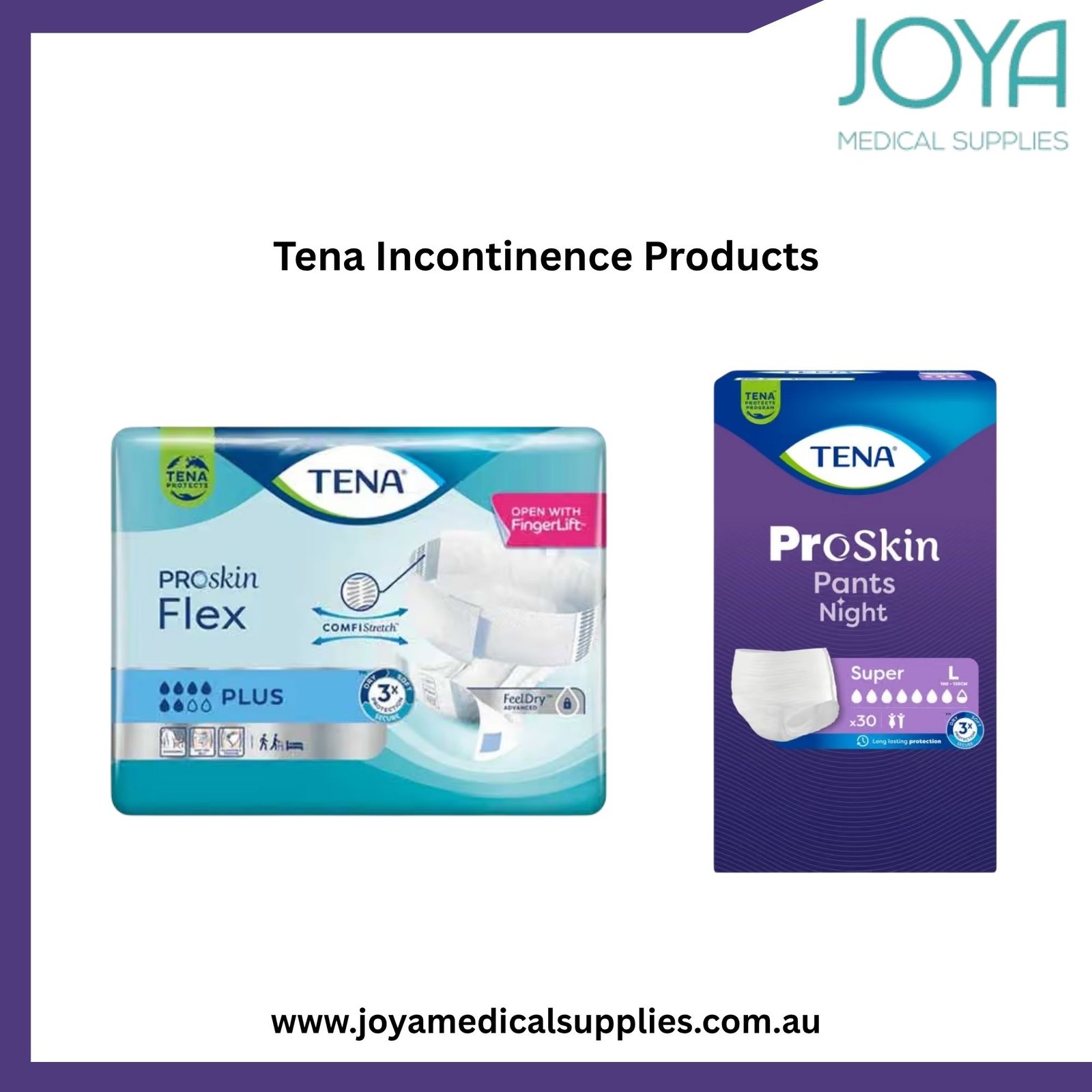 Buy Tena Incontinence Products in Australia - Joya Medical Supplies