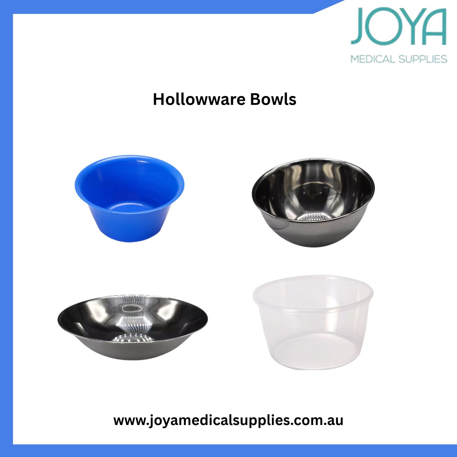 Buy Hollowware Bowls in Australia - Joya Medical Supplies