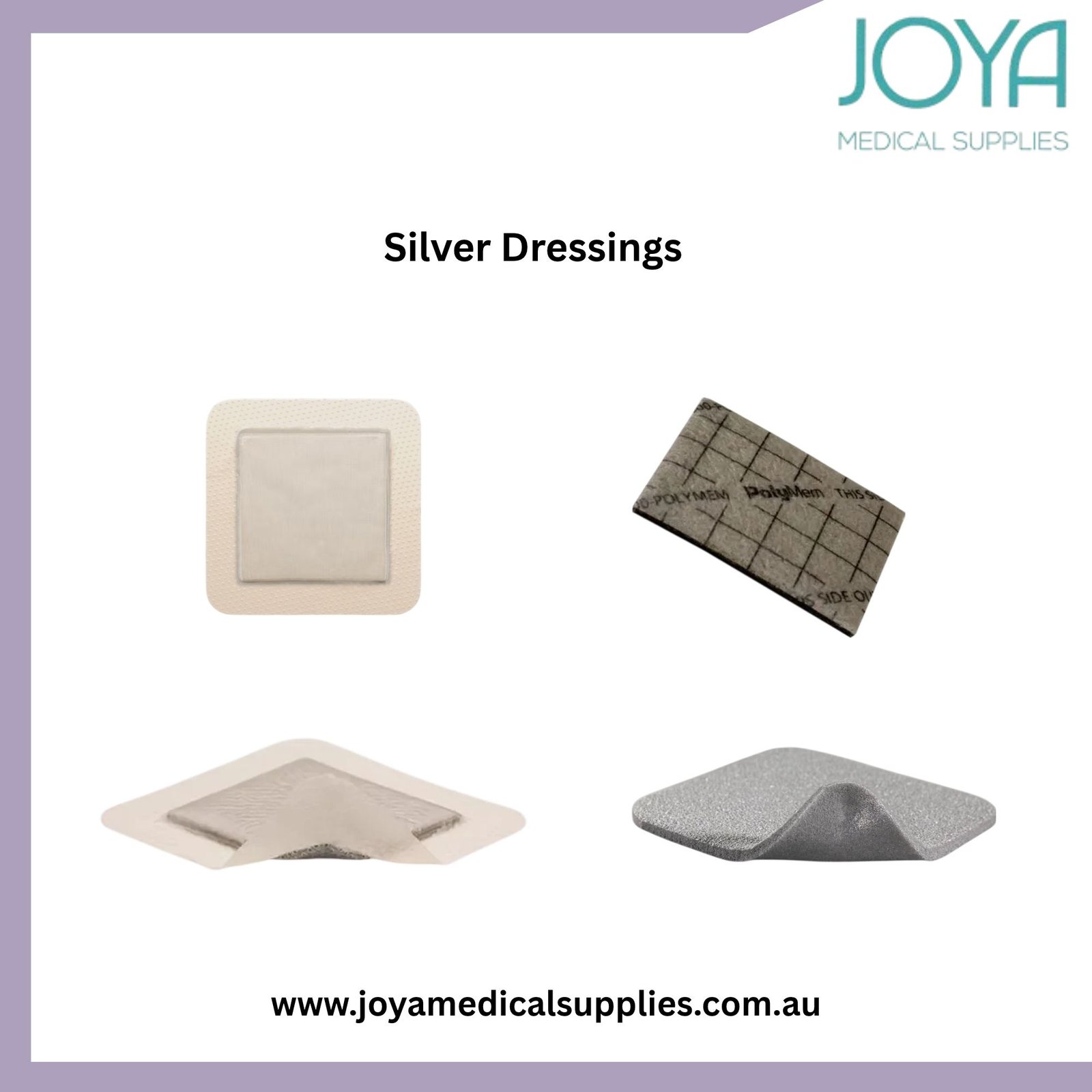 Buy Silver Dressings in Australia - Joya Medical Supplies