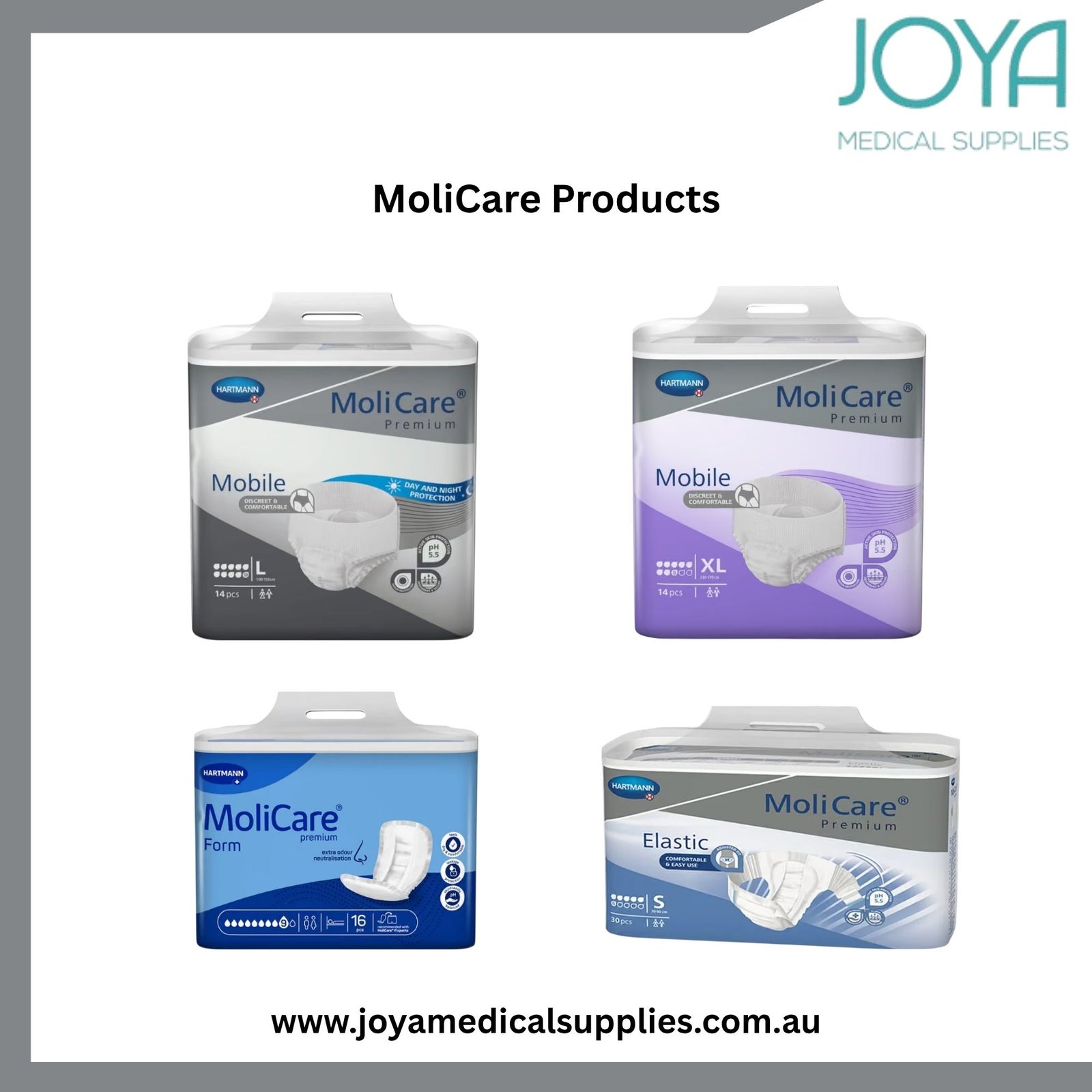 Buy MoliCare Products in Australia - Joya Medical Supplies