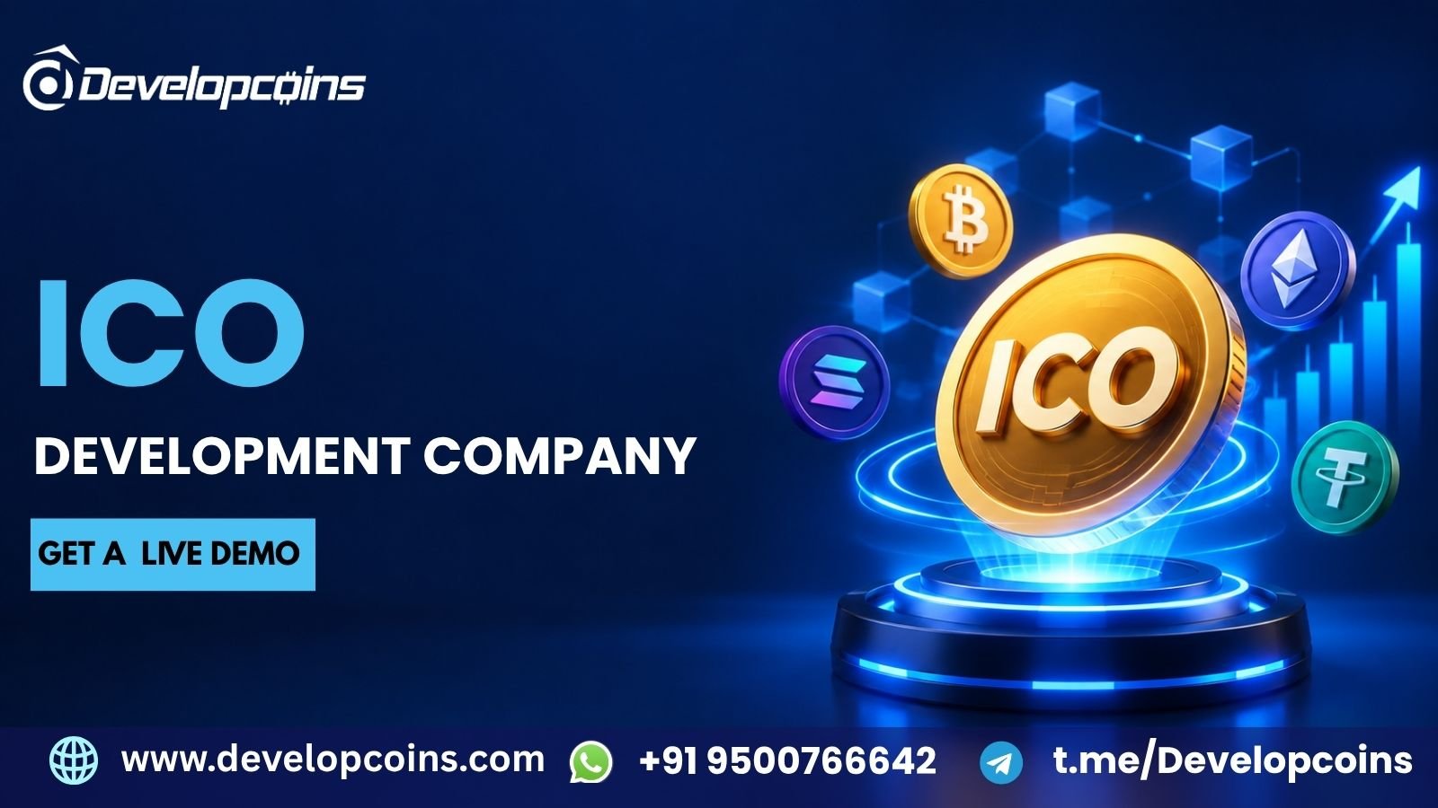 Transform Your Crypto Idea into a Fundraising-Ready Token Platform with ICO Development