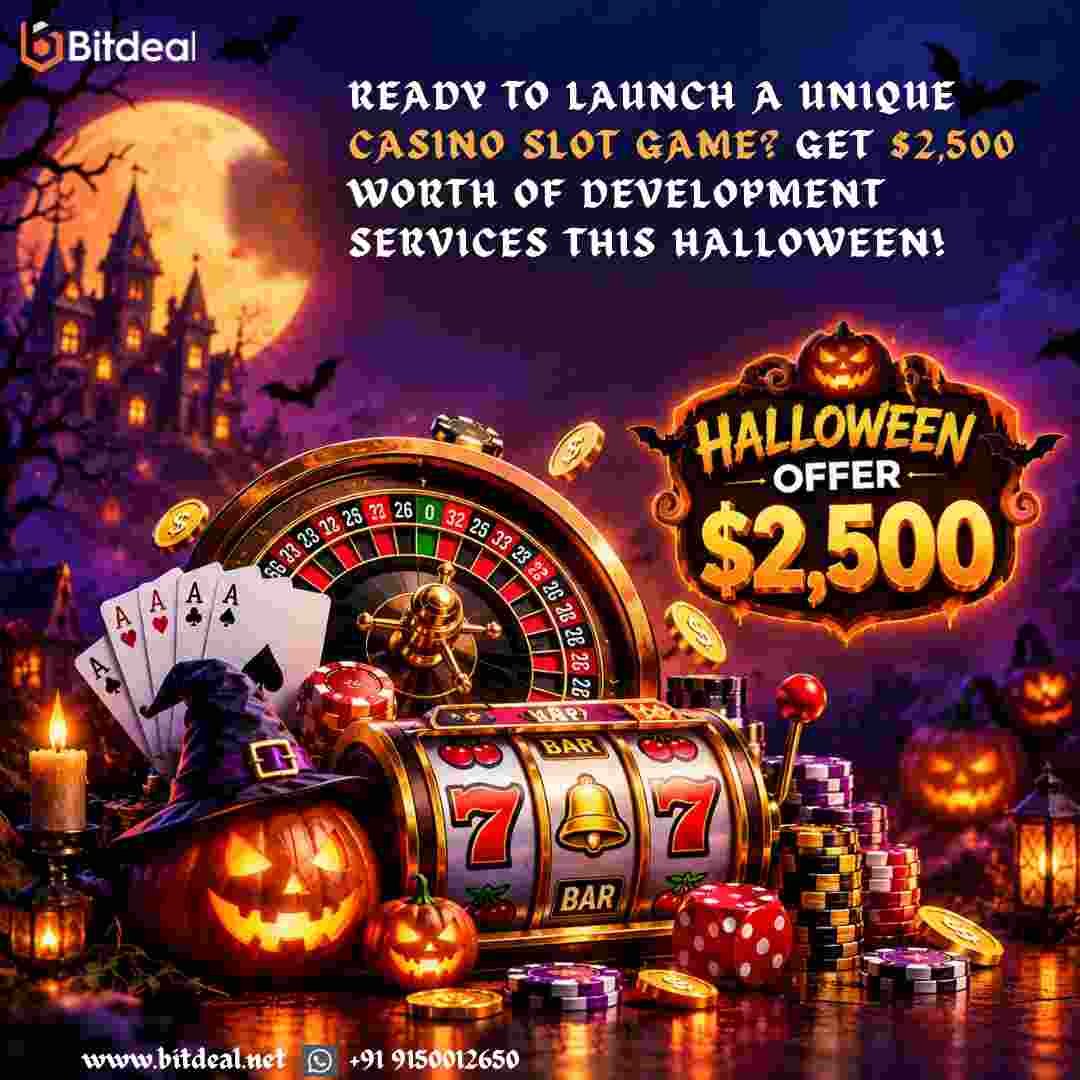 Launch Your Slot Game with $2,500 This Halloween!